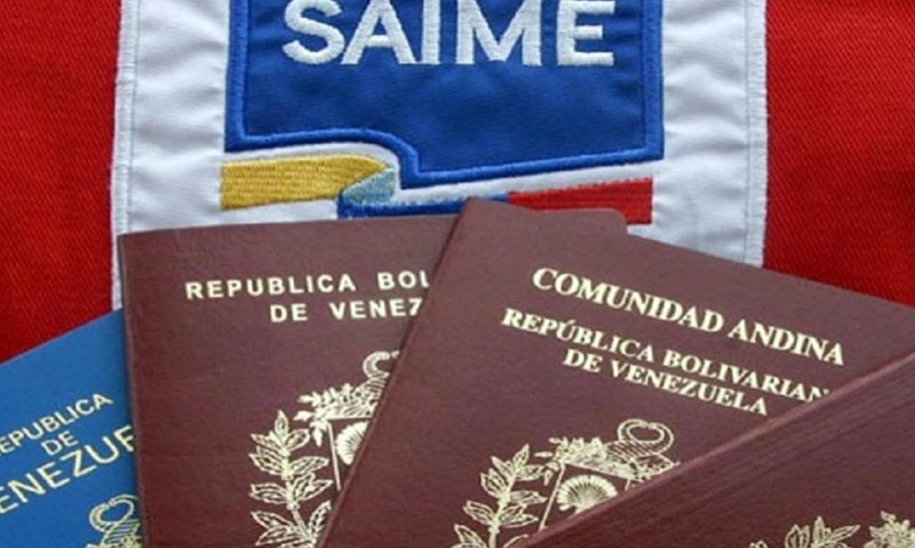 saime pasaportes