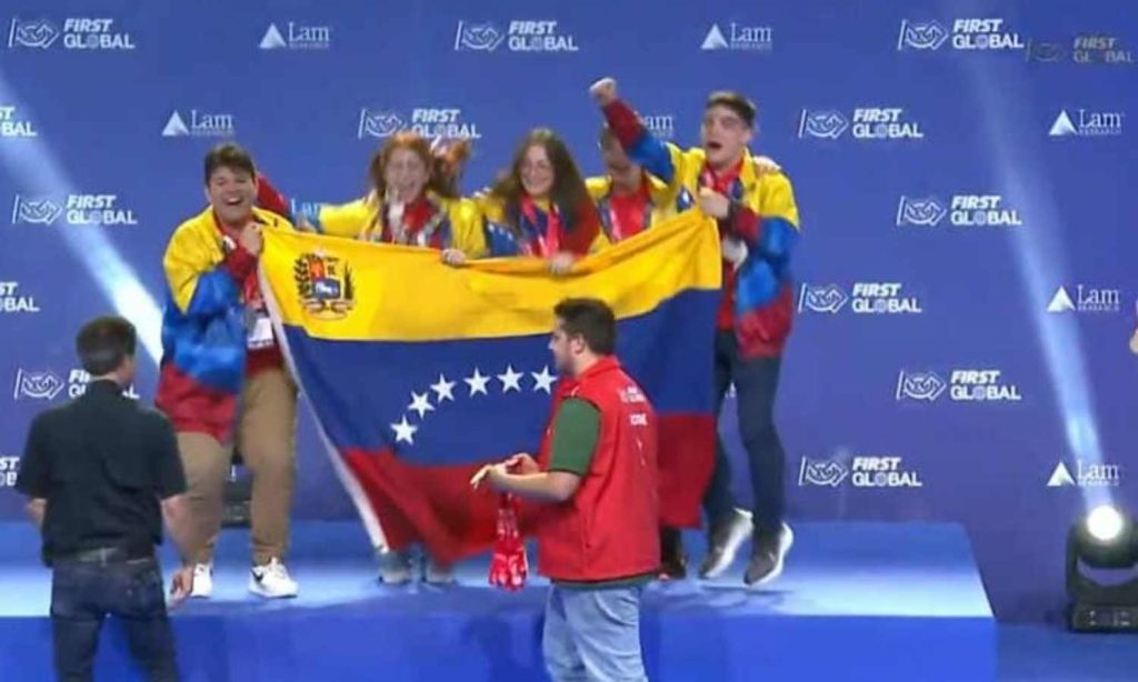 Team Venezuela Mundial First Global Challenge Singapur 2023 