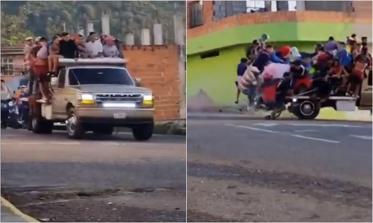 Jóvenes Caen De Un Camión En Los Carnavales 2024 En Táchira 1456