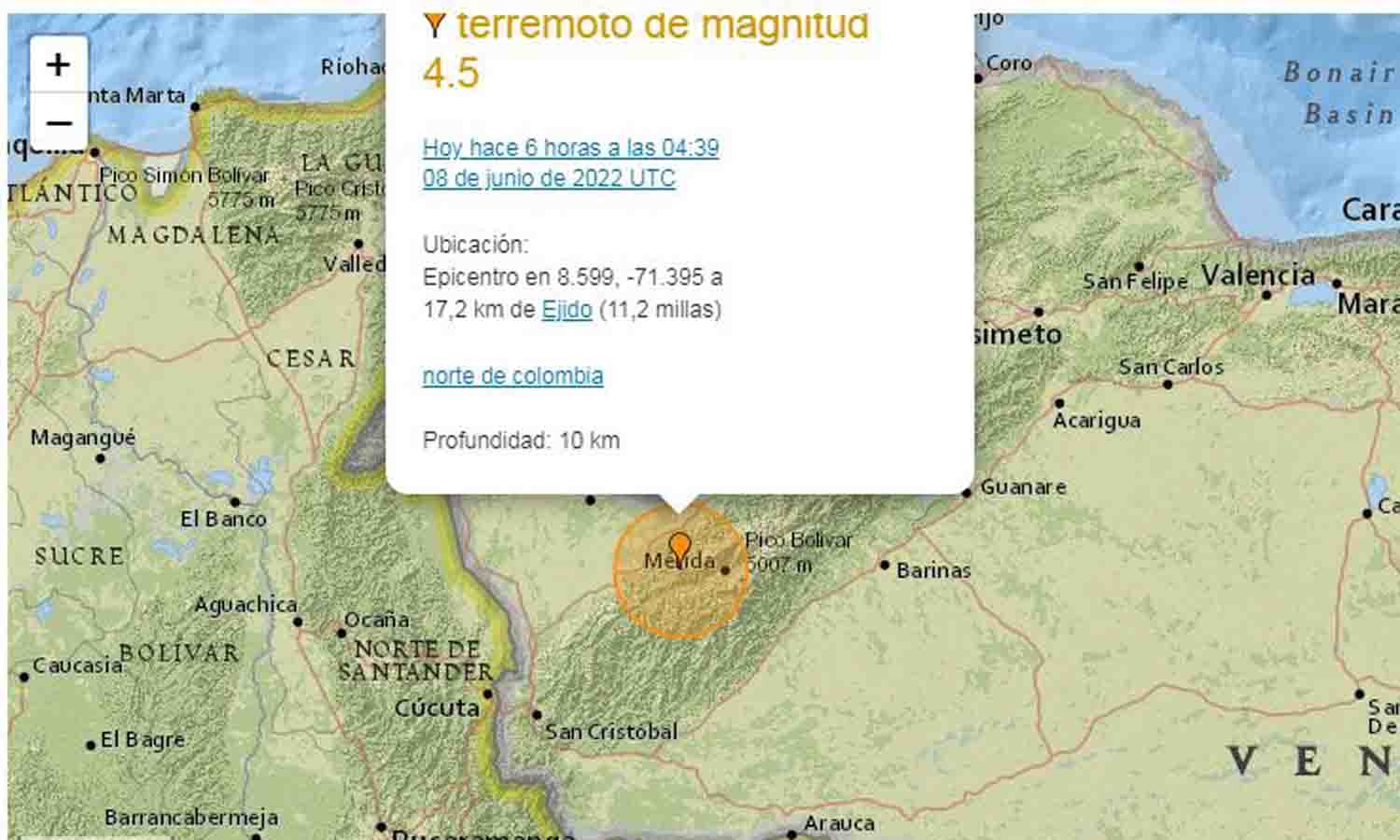 sismo mérida