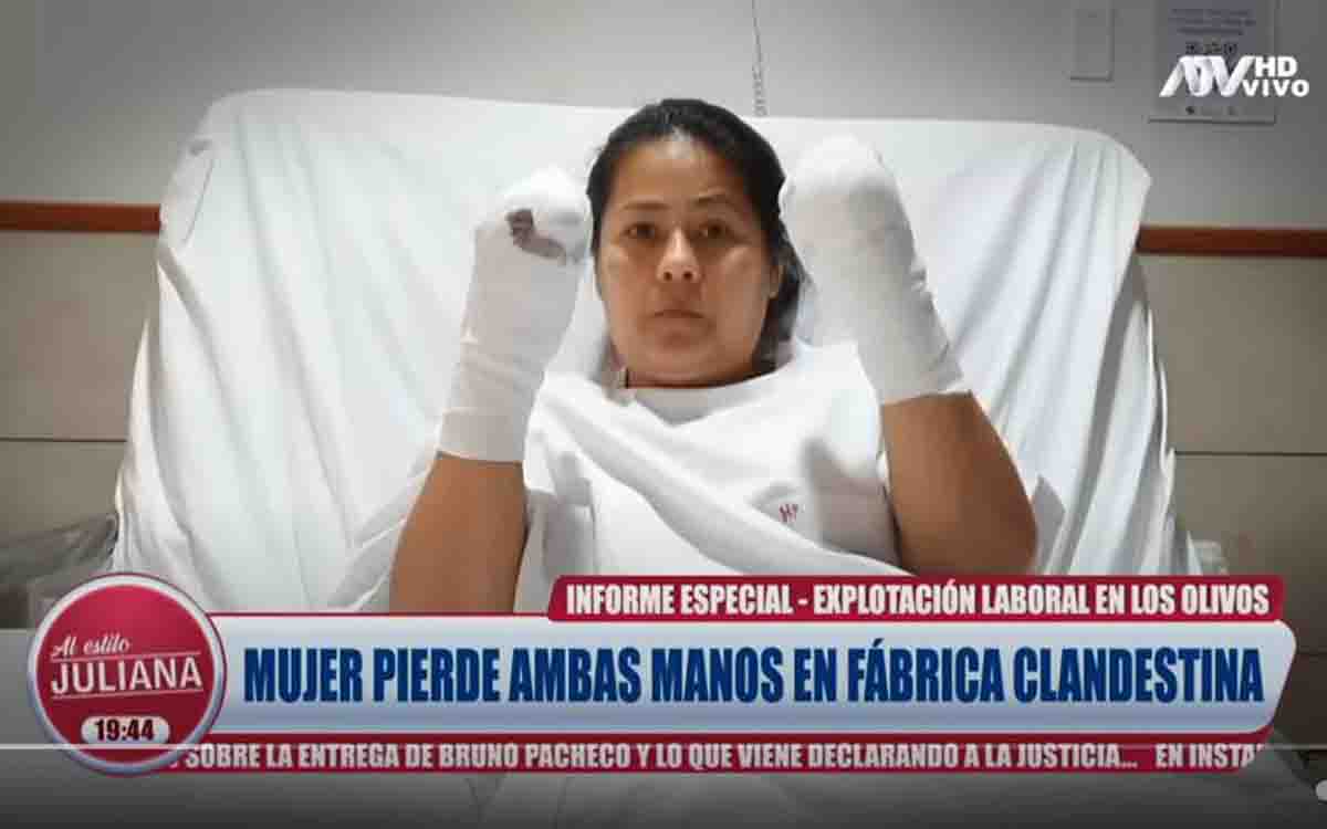 venezolana manos trituradas perú