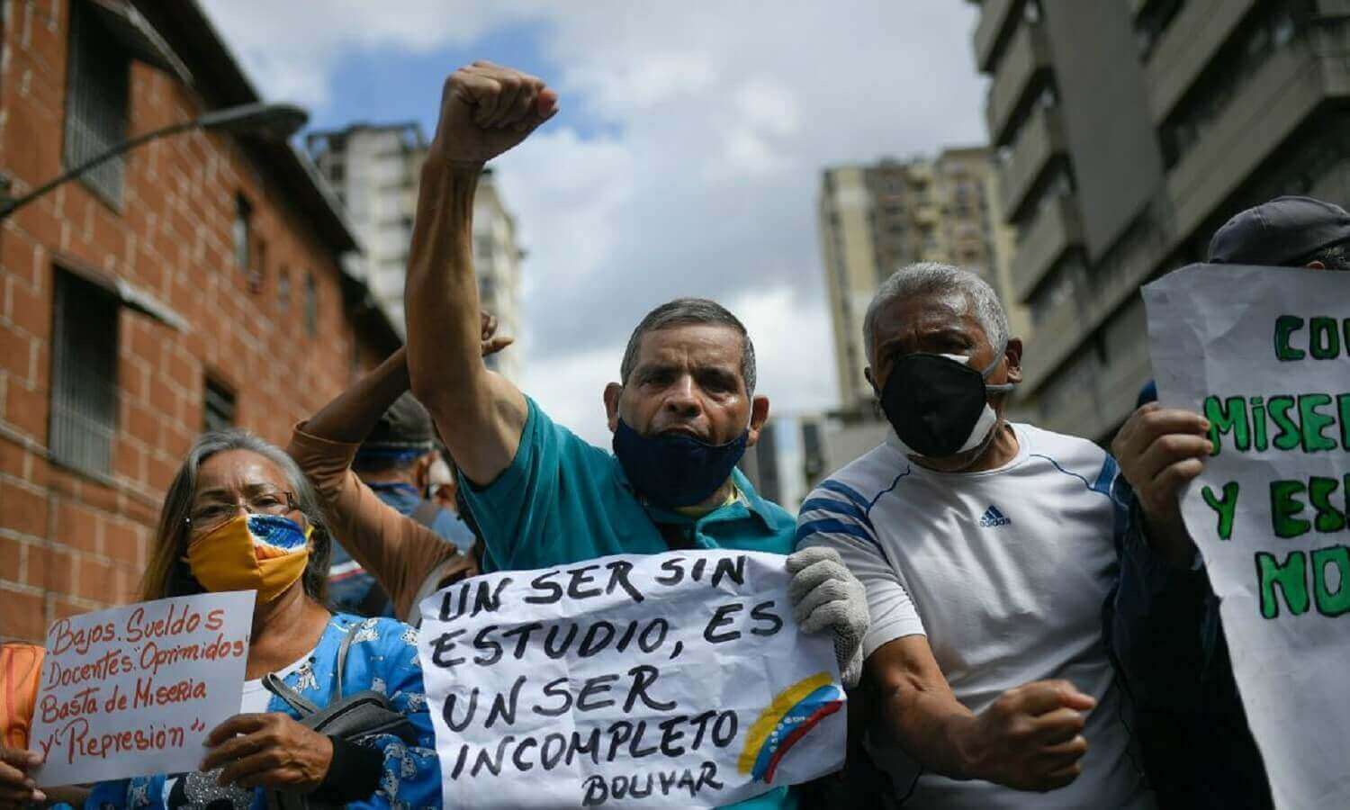 protestas educadores
