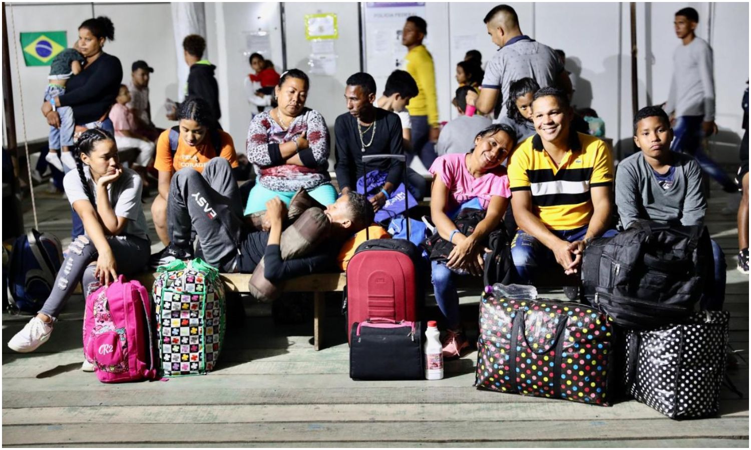 migrantes venezolanos brasil