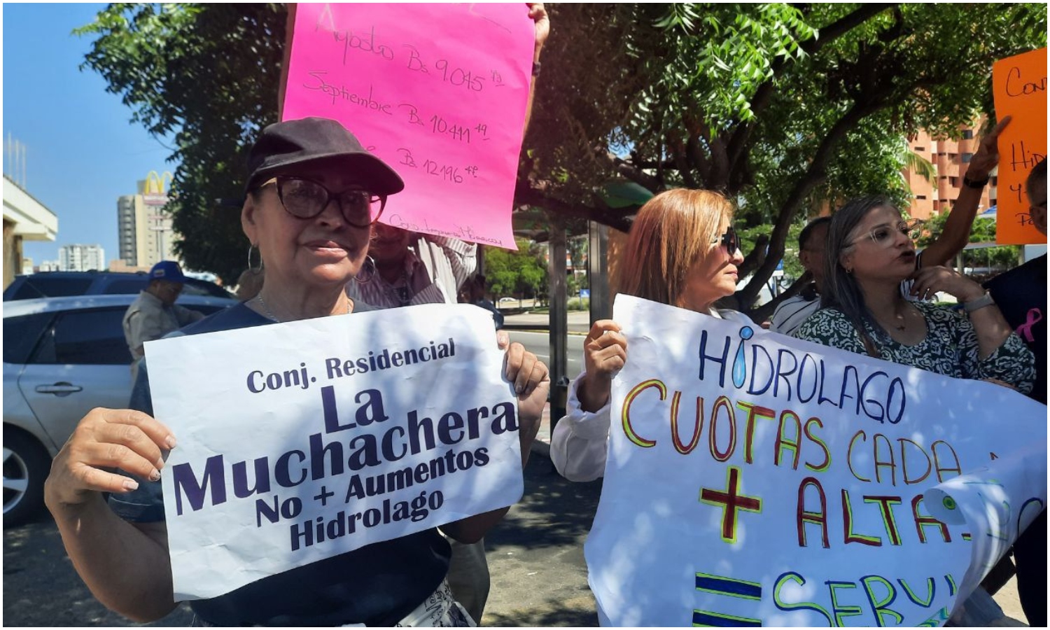 Residentes de La Muchachera en Maracaibo denuncian que Hidrolago cobra $1.000 por el servicio a condominios incluso con la mayoría de los apartamentos deshabitados