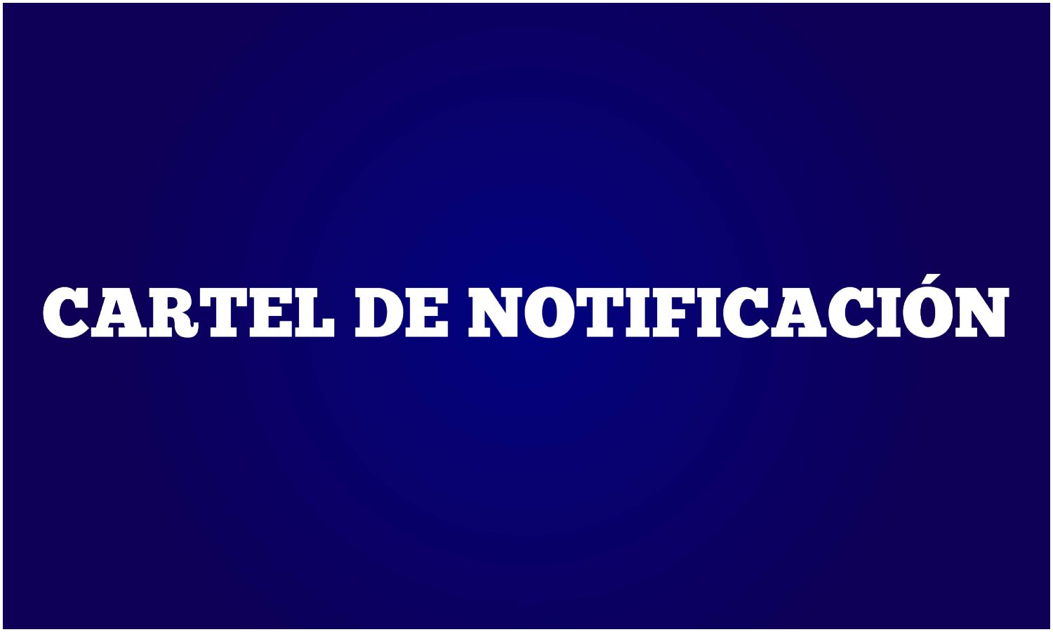 Cartel de citación