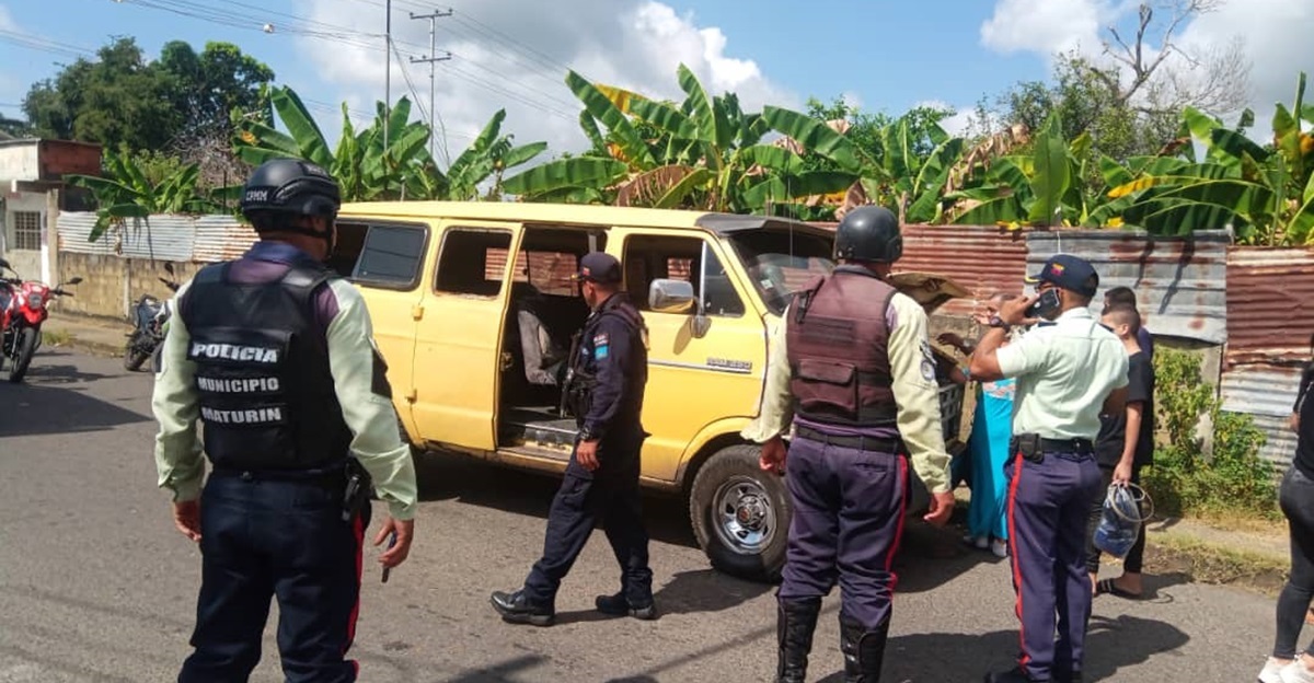 Maturín policía tránsito