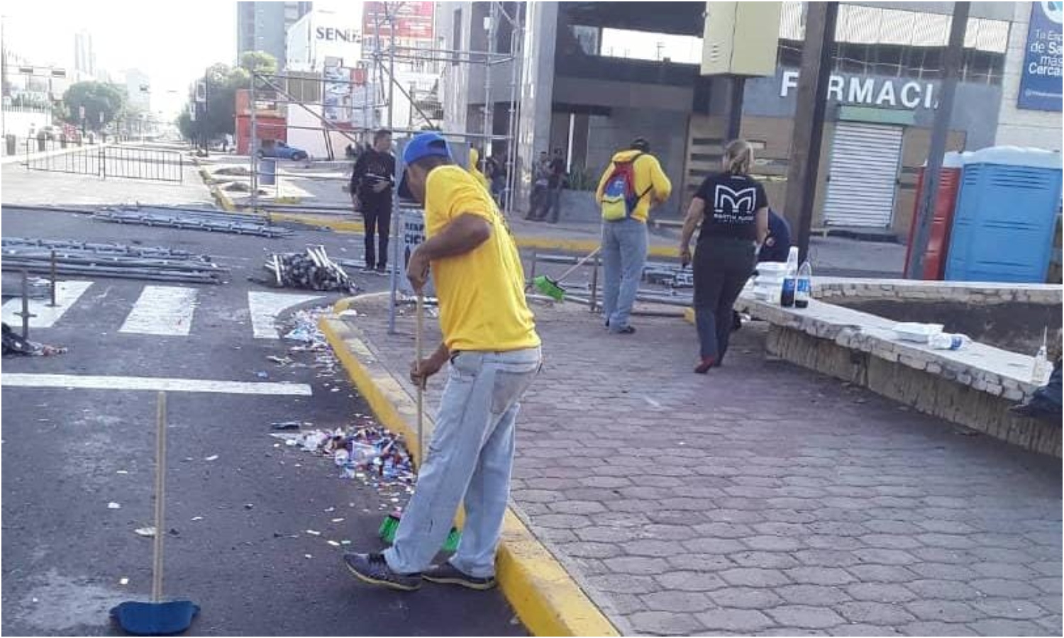 Despliegan plan de limpieza en Maracaibo y otros municipios durante celebración de Carnavales 2024