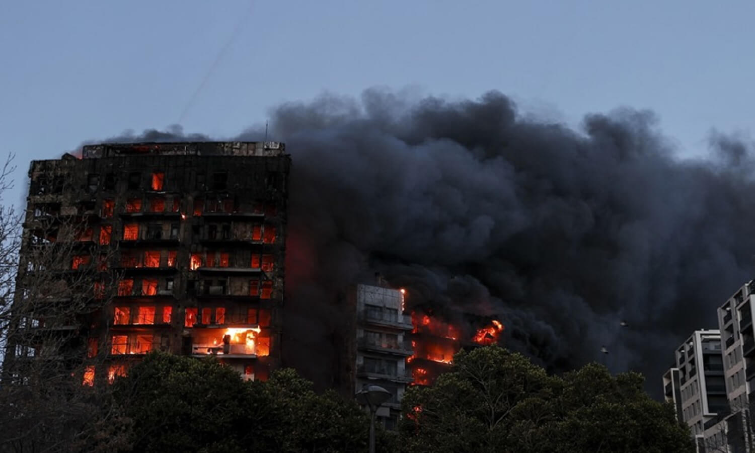 incendio españa
