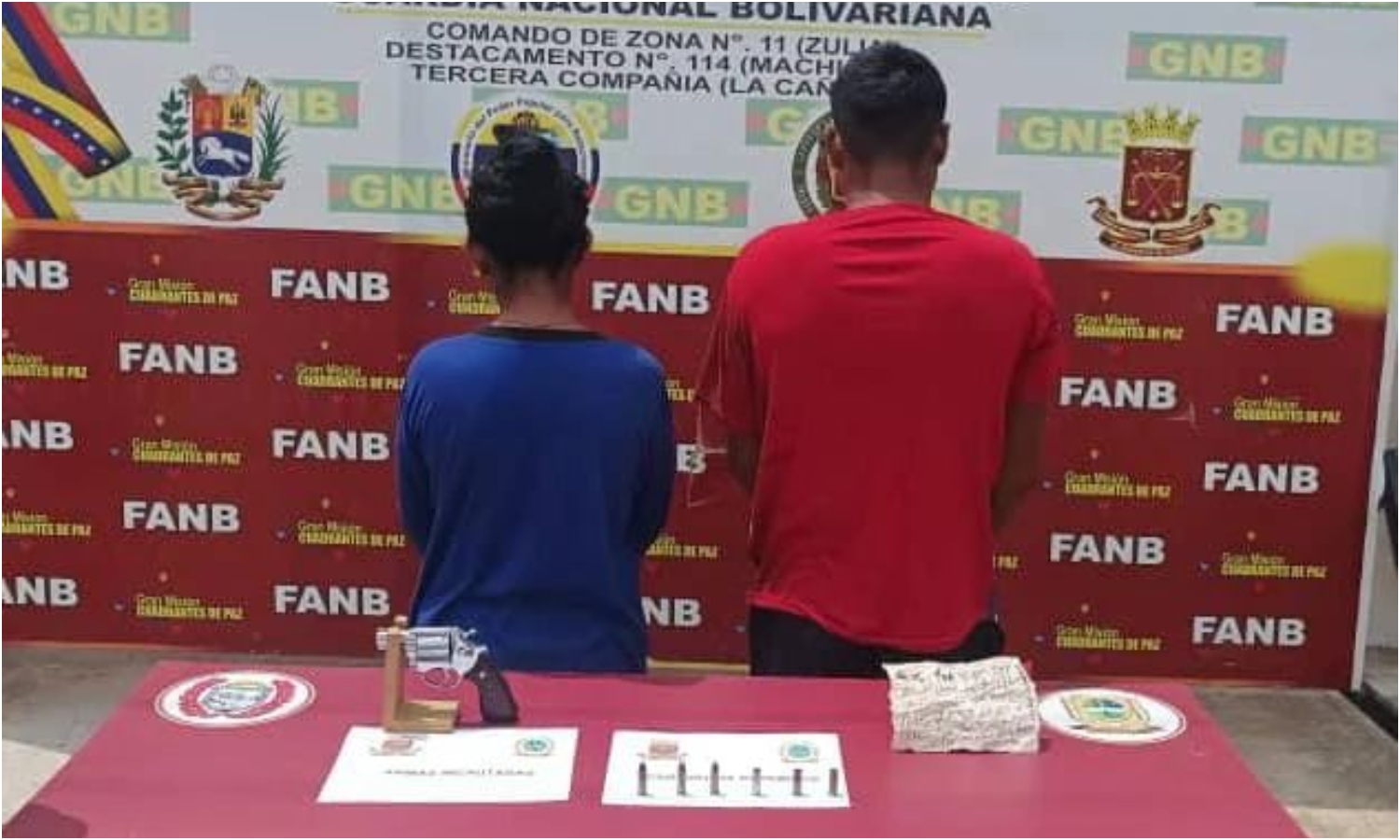 Extorsionadores Cañada de Urdaneta