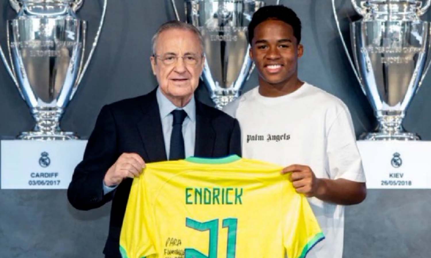 Real Madrid presentará a Endrick el próximo 27 de julio en el Santiago Bernabéu