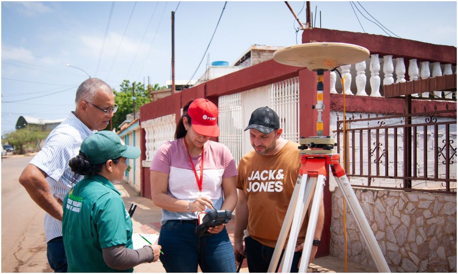 Alcaldía de Maracaibo actualiza la red geodésica para innovar los datos catastrales