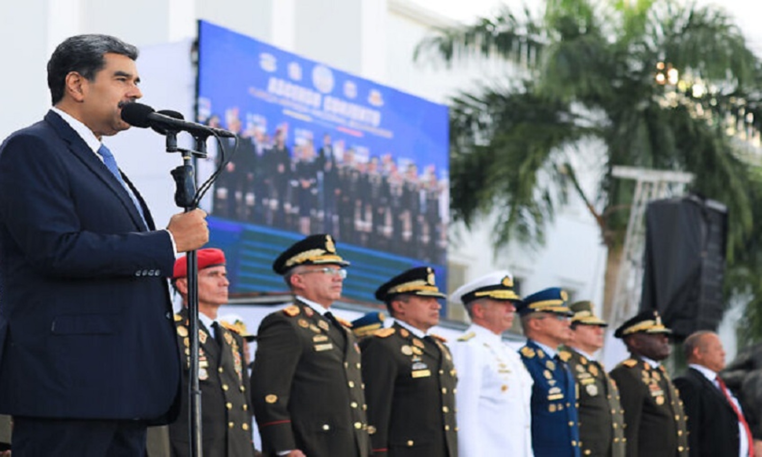 Nicolás Maduro anuncia cambios en el Estado Mayor Superior de la Fuerza Armada Nacional