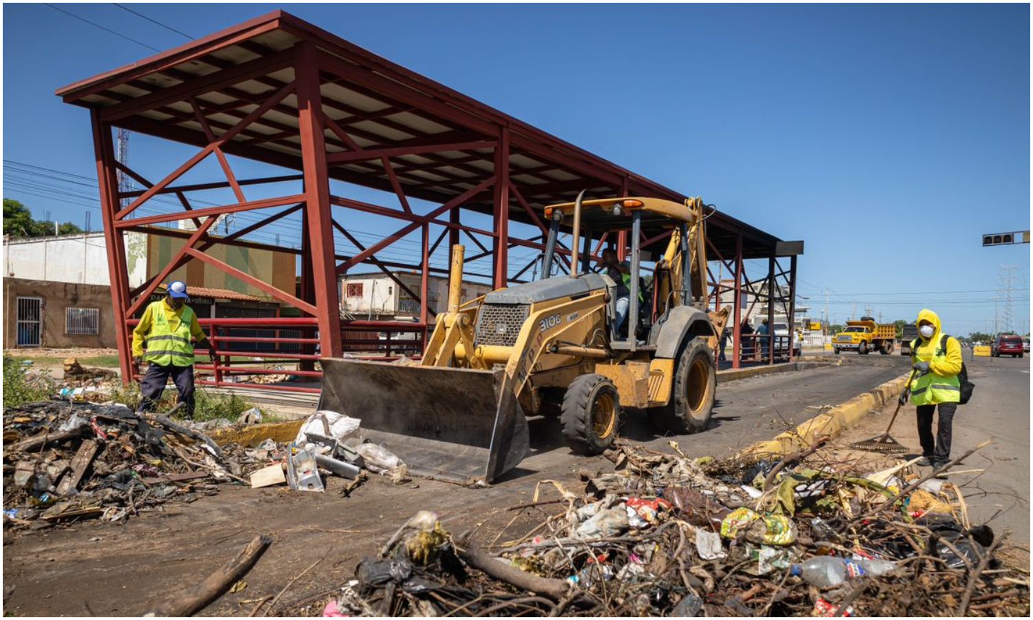 Despliegue de Atención Integral Navidad 2024 recogió 905 toneladas de basura en la Circunvalación 3 de Maracaibo