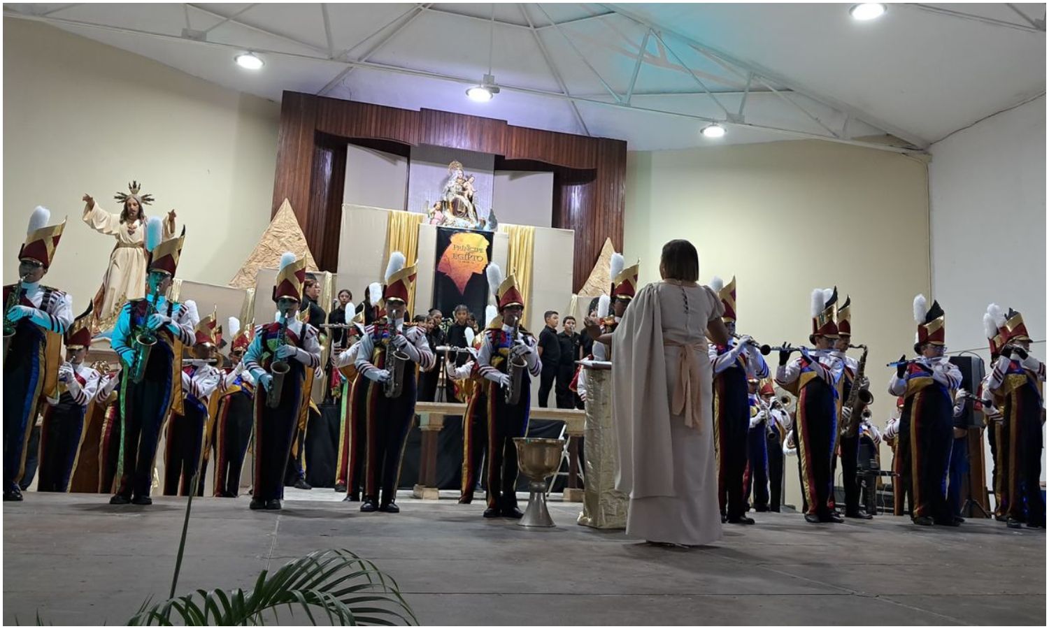 Banda Regina Coeli presentó su nueva obra “El príncipe de Egipto, El Musical”