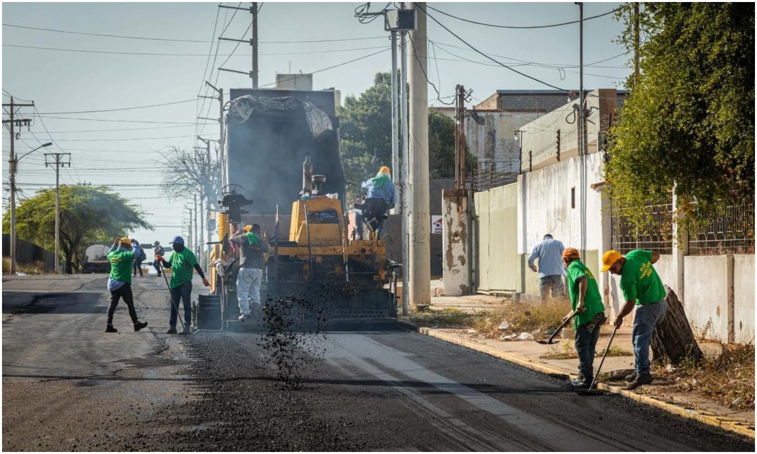 Inician Plan de Asfaltado 2025 en pro de mejorar la vialidad de Maracaibo