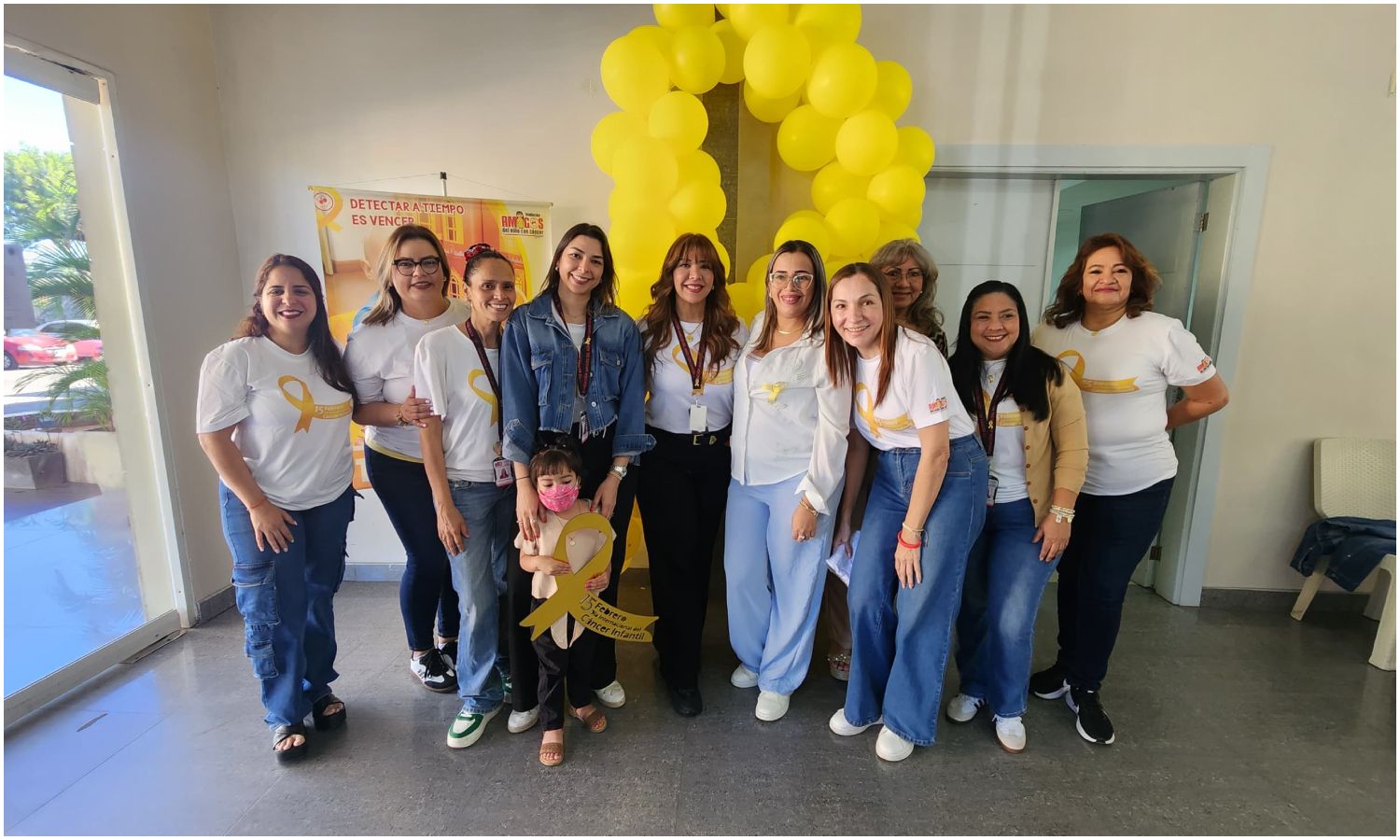 Fundanica conmemoró el Día de la Lucha contra el Cáncer Infantil con una esperanzadora actividad