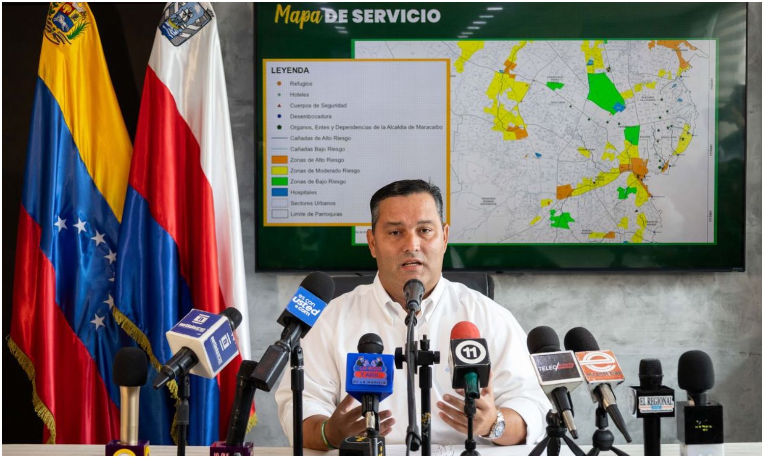 Maracaibo no reportó incidentes durante fuertes lluvias del 17 de marzo