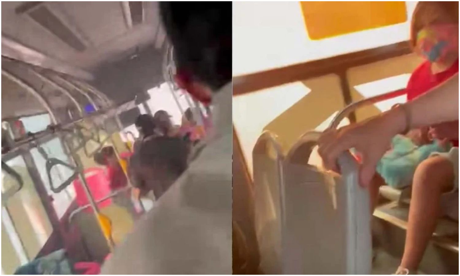 Llamas de un incendio forestal alcanzan a un autobús que pasó muy cerca: los pasajeros lograron escapar (+Video)