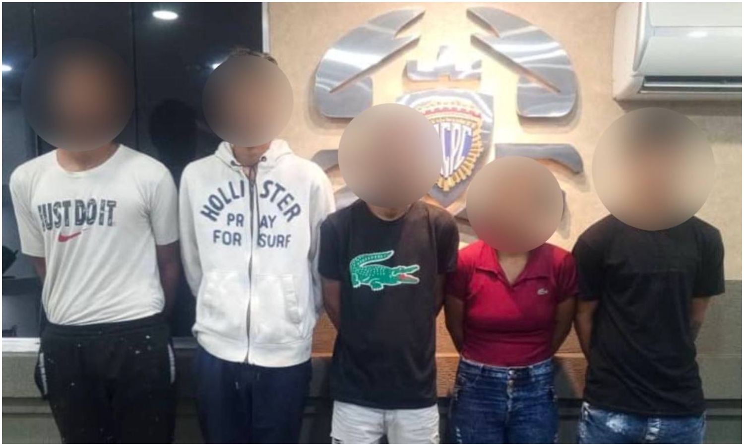Detienen a cinco implicados en el homicidio de un joven en Caracas por no querer jugar Carnaval