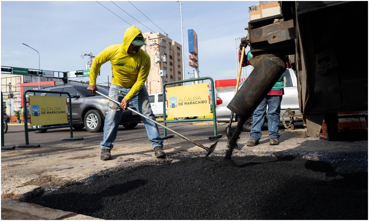 Plan Rápido de Bacheo 2025 llega a la avenida Las Delicias para seguir mejorando la vialidad en Maracaibo