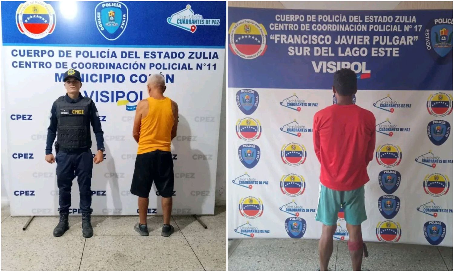 Presos dos hombres por abuso sexual en el Zulia: uno ofreció dinero a niñas para ver sus partes íntimas y el otro intentó ultrajar a una adolescente