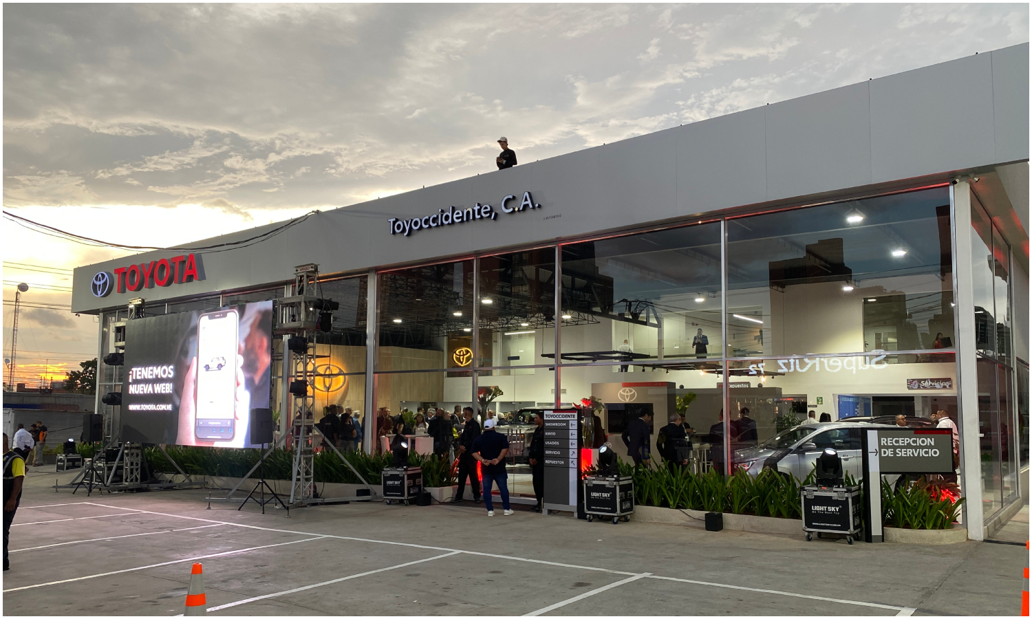 Toyoccidente inaugura en Maracaibo el primer concesionario 2.0 de Venezuela: todo de la marca Toyota en un solo lugar