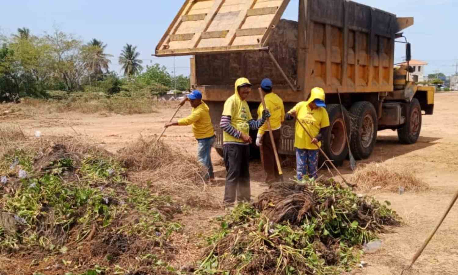 Realizan operativo de limpieza y recuperación en la cañada de Caminos de la Lagunita