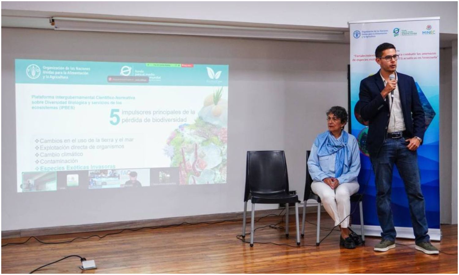 Ministerio de Ecosocialismo y FAO se unen contra las especies invasoras acuáticas