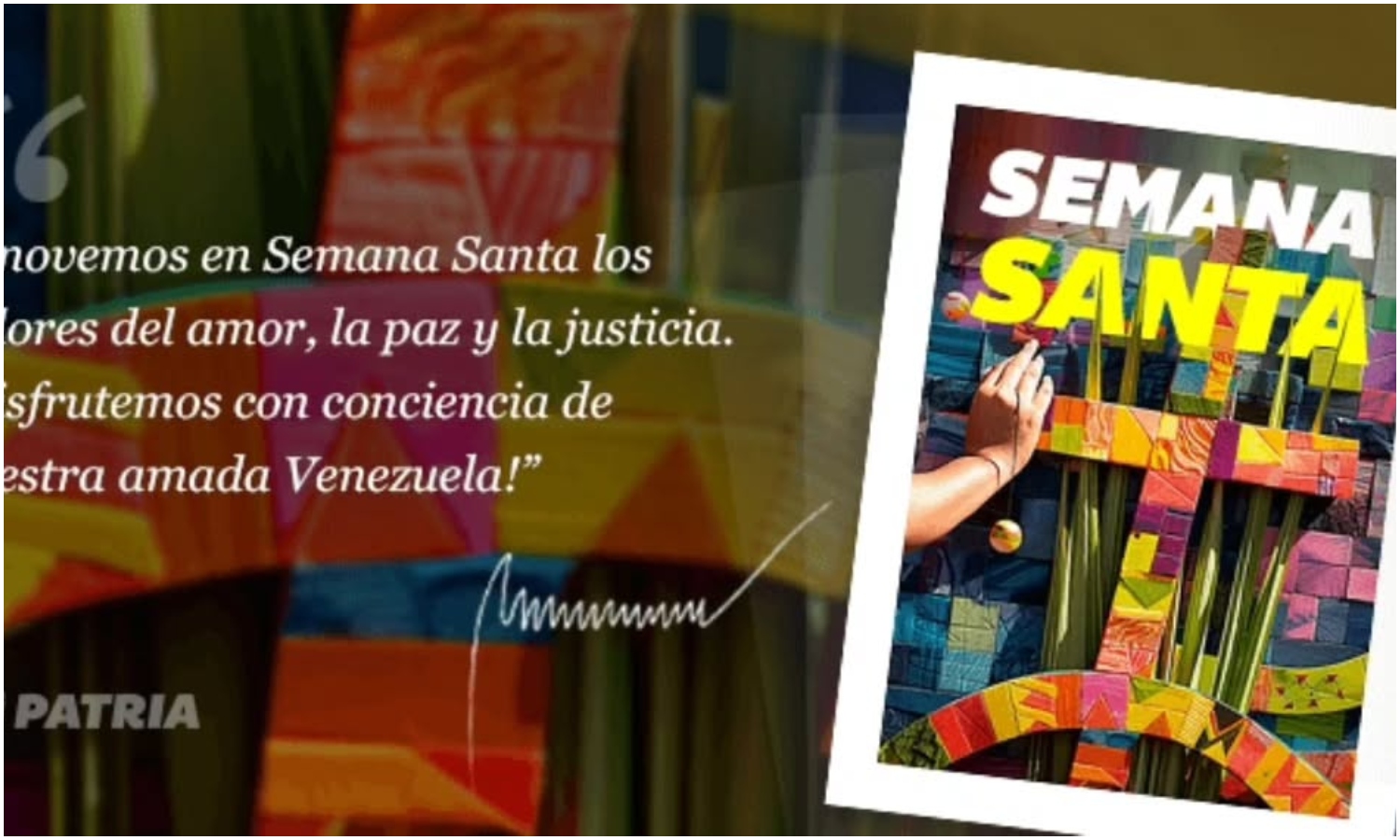 Inicia entrega del Bono de Semana Santa 2025 a través del Sistema Patria