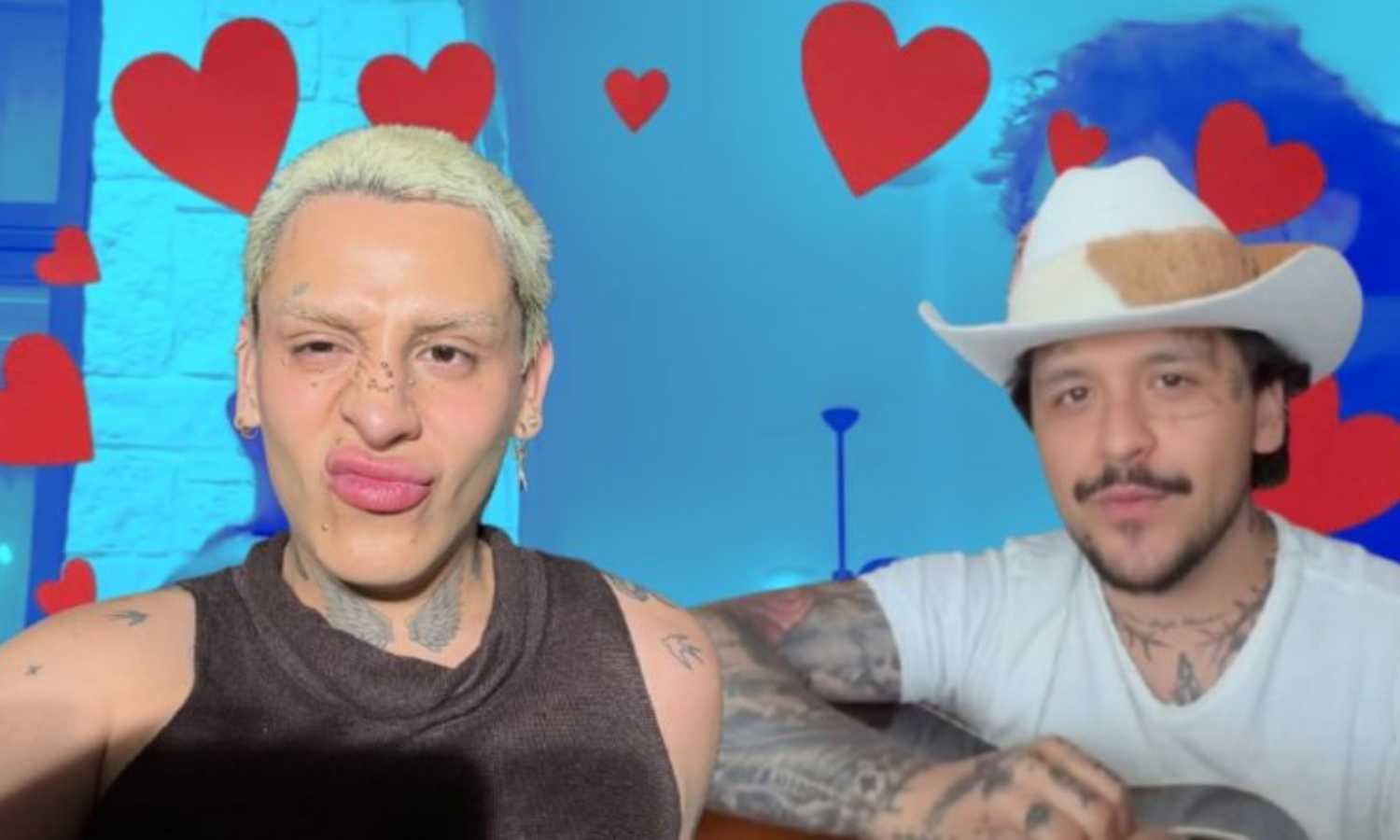 Christian Nodal suelta la bomba: “Claro, él es mi amante” ¿confesión o simple chiste?