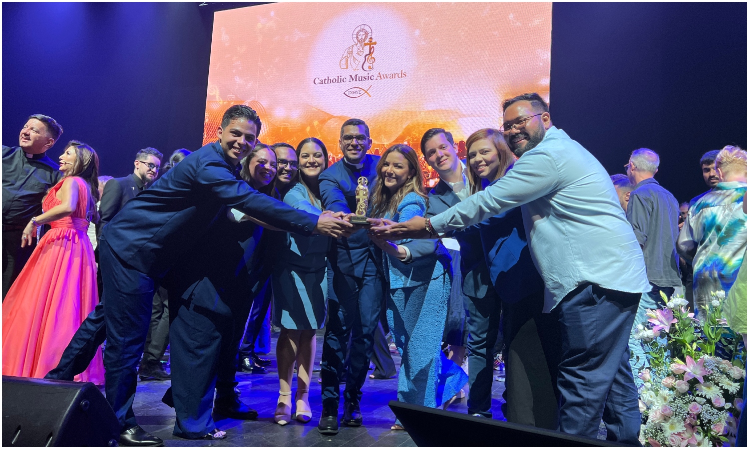 ¡Orgullo zuliano! Banda católica Adveniat triunfa en los Catholic Music Awards 2025 en Roma