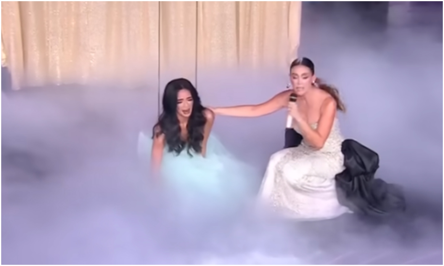 Semifinalista de «Miss Universe Latina: el reality” se fractura el tobillo tras peligroso reto en vivo