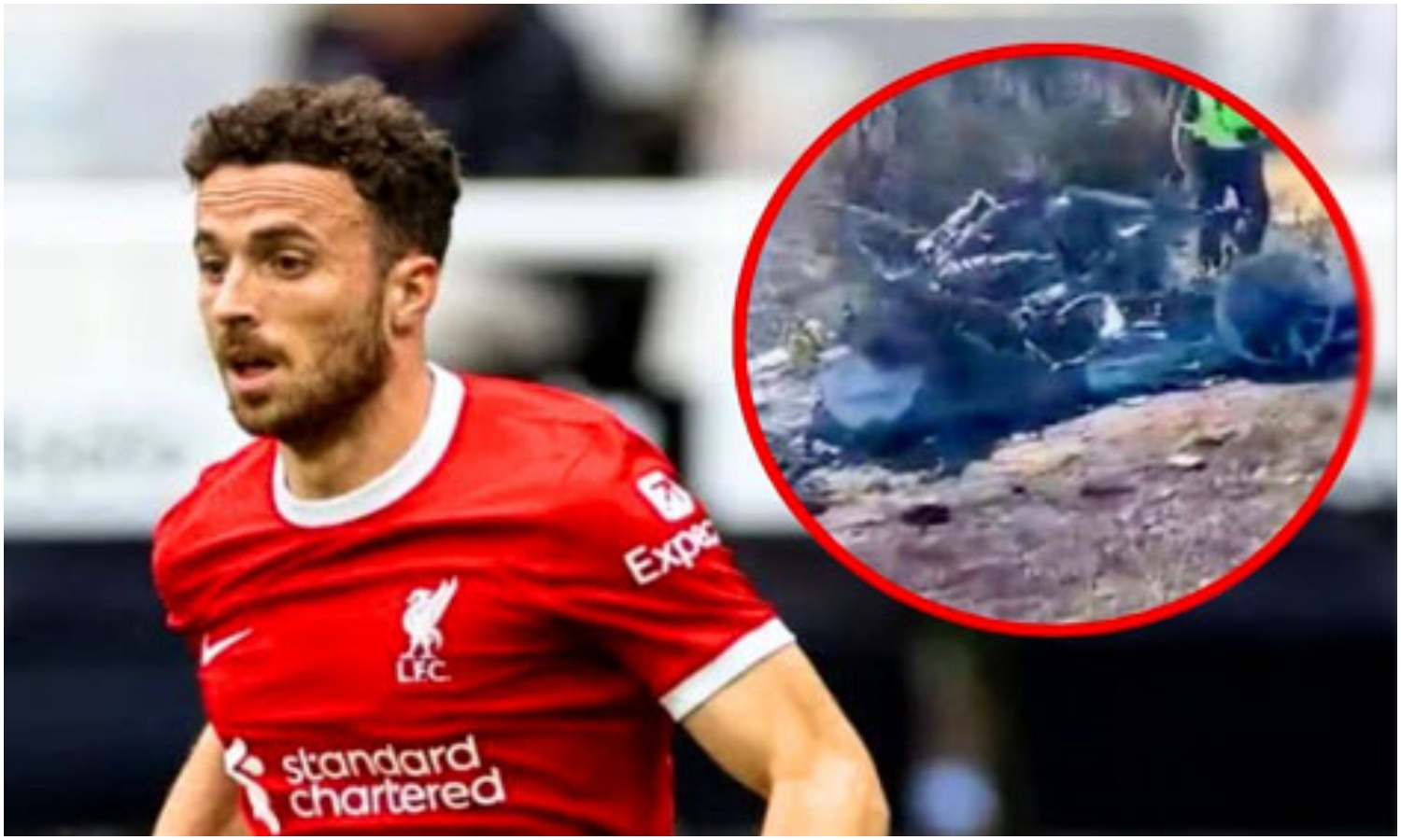 Fallece jugador del Liverpool Diogo Jota y su hermano en trágico accidente en España