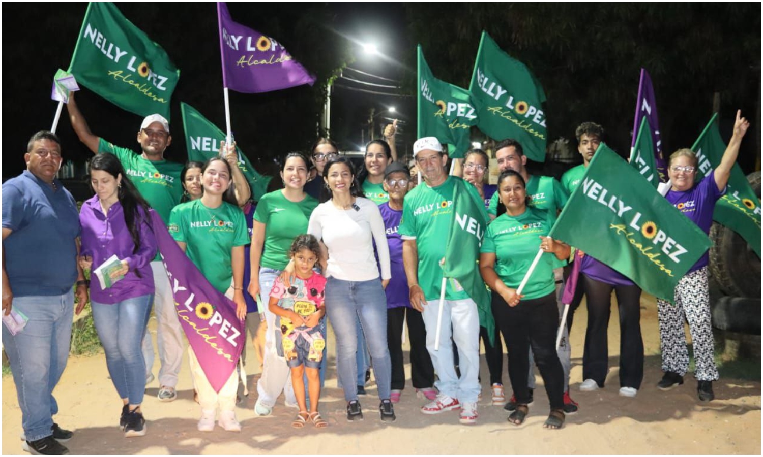 Nelly López desplegó 500 brigadas ciudadanas para llevar su plan de gobierno a cada rincón de Maracaibo