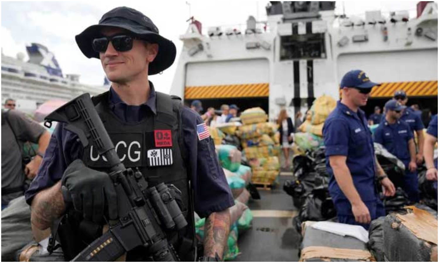 Guardia Costera de Estados Unidos incauta 34,5 toneladas de drogas en el Caribe: la mayor operación de su historia