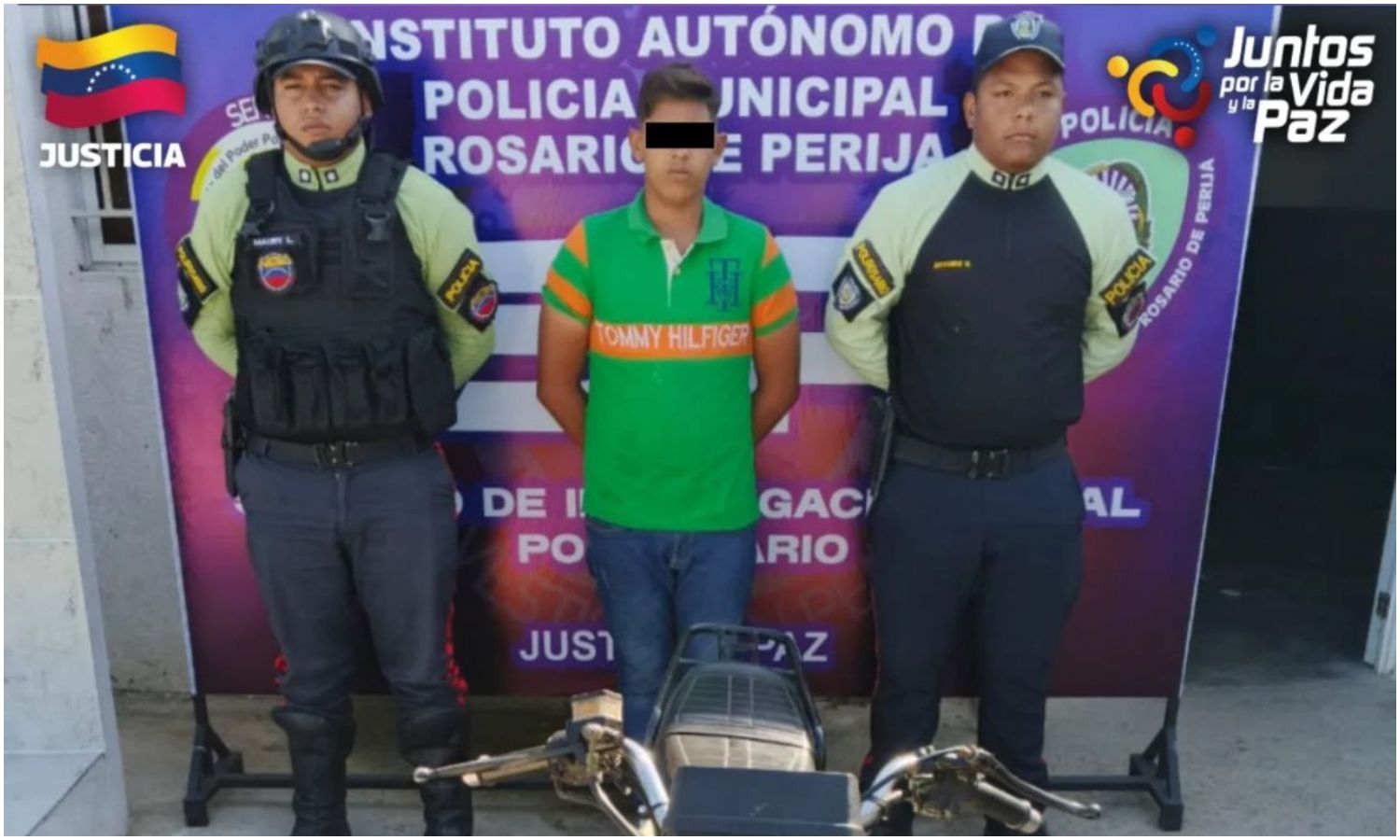 Detienen a joven por realizar “motopiruetas” y generar contaminación sónica en Villa del Rosario