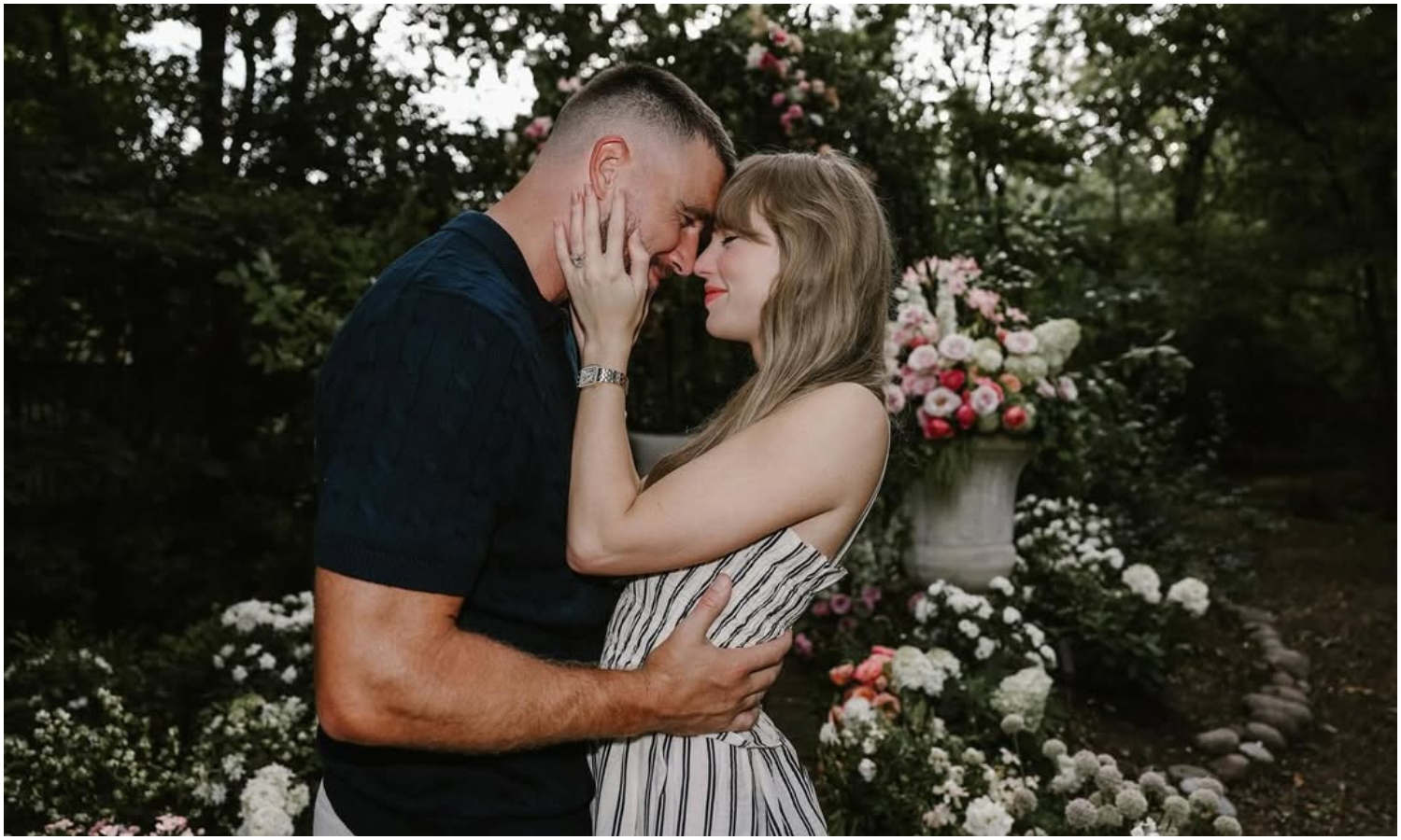 Taylor Swift y Travis Kelce anuncian su compromiso tras casi dos años de romance