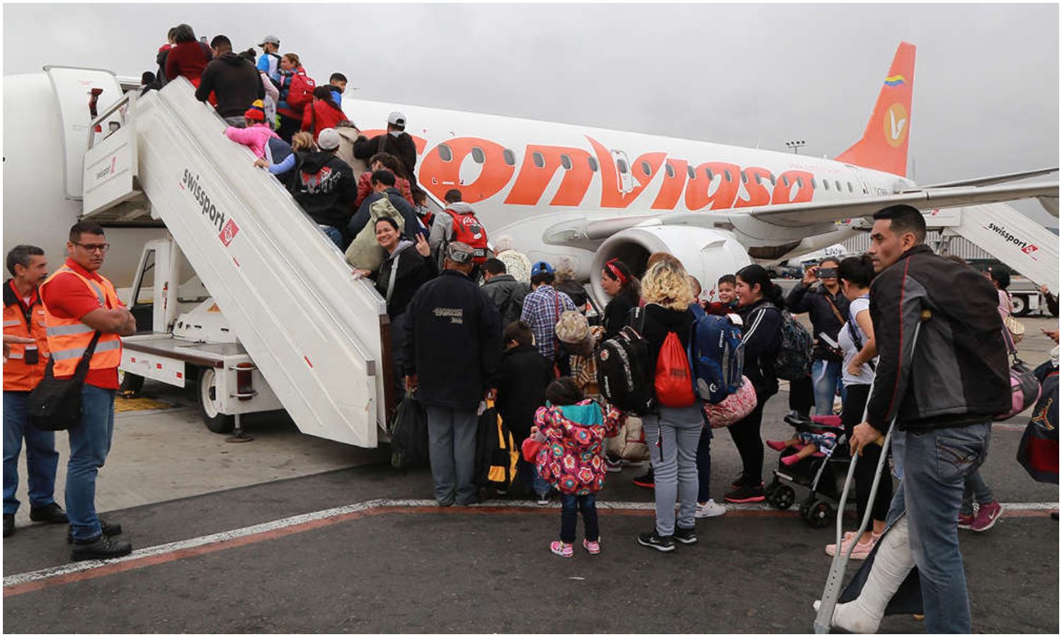 Arriban a Venezuela 200 repatriados desde Texas a través del plan Vuelta a la Patria