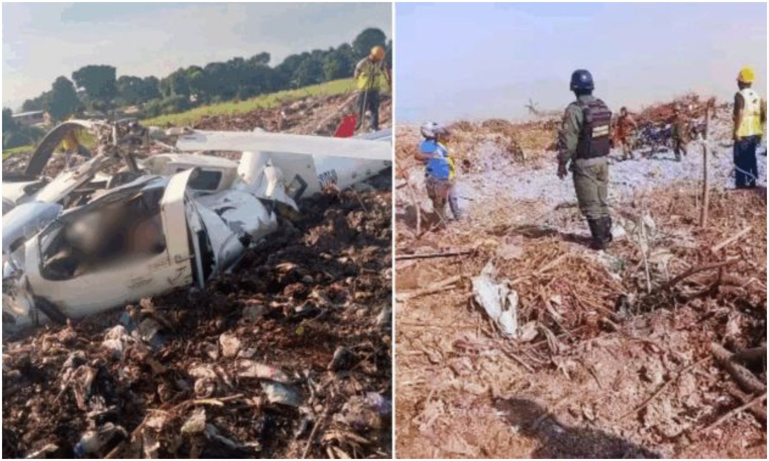 Identifican a los dos militares fallecidos en accidente aéreo en Aragua