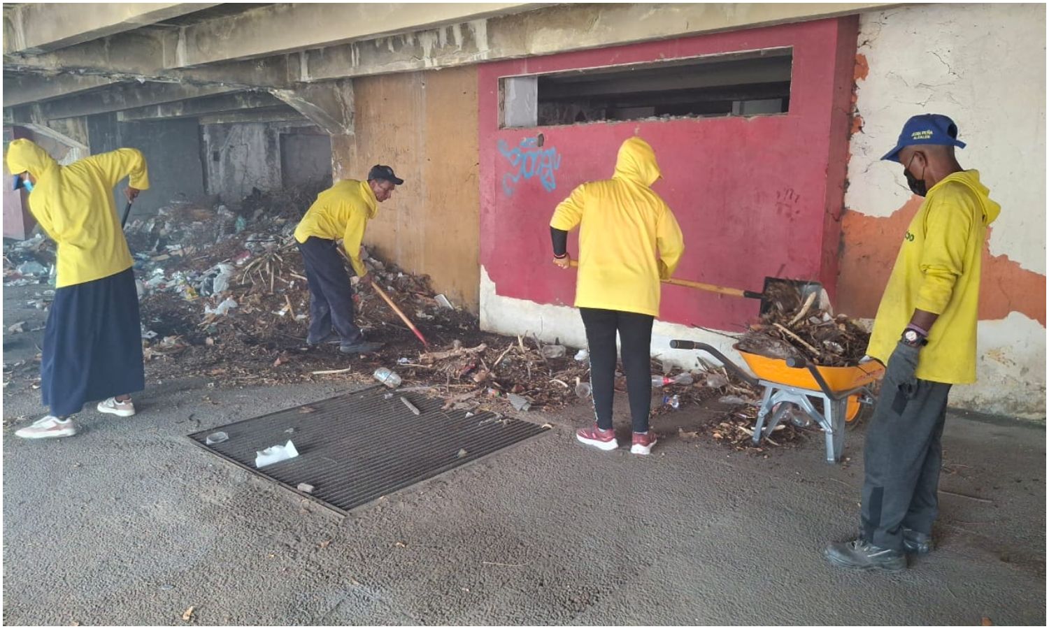 Alcaldía de Maracaibo sanea antigua sede de la Casa del Deporte y recupera un espacio abandonado en la avenida Padilla