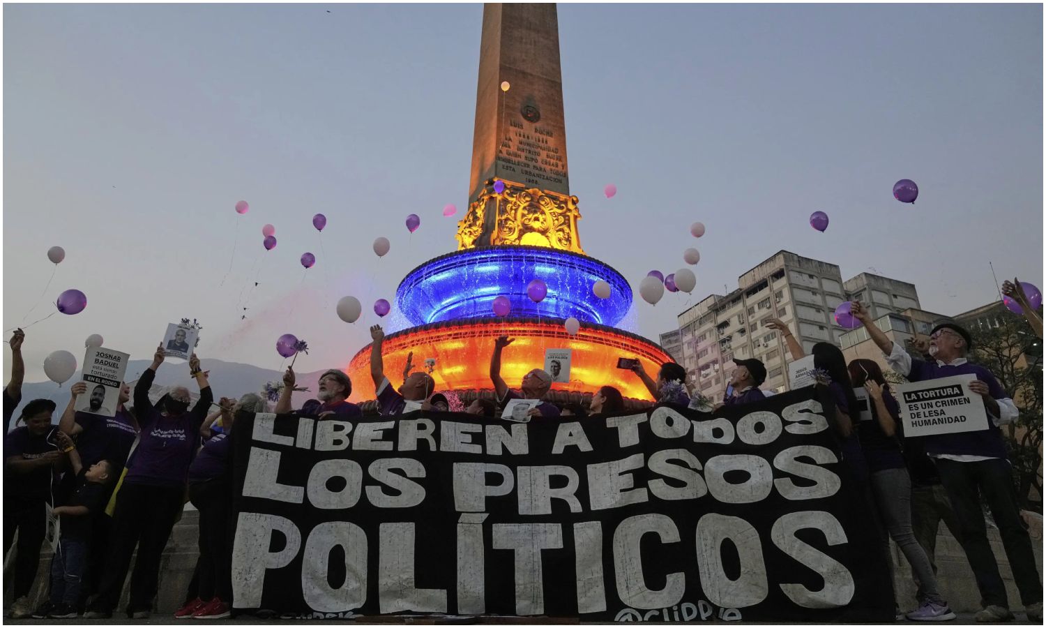 ONG denuncia más de mil presos políticos y 172 desaparecidos en Venezuela