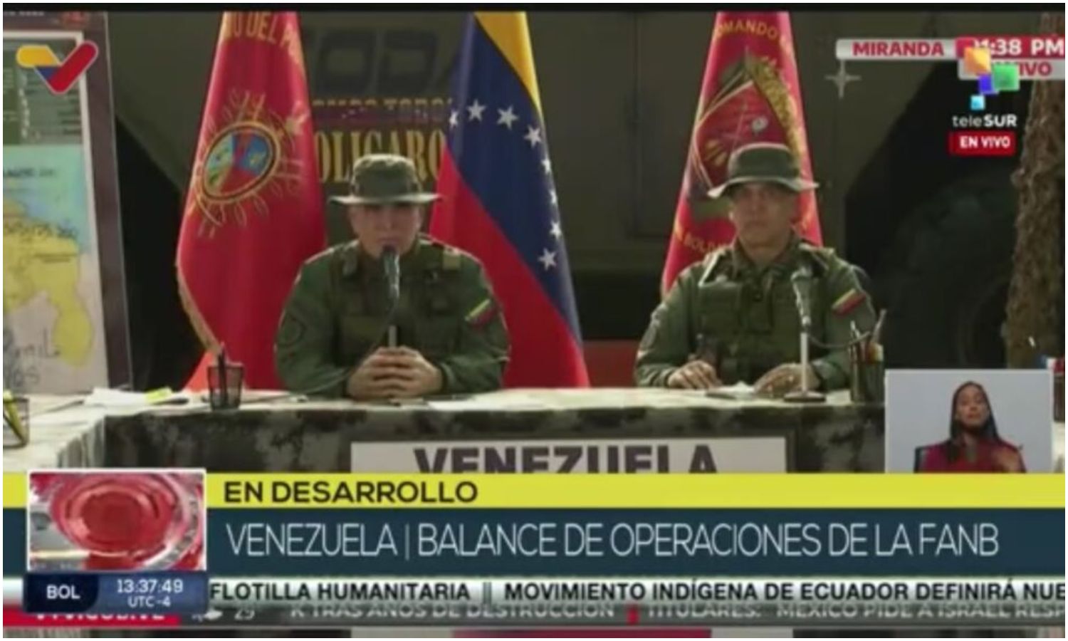 Padrino López denuncia que aviones militares de Estados Unidos “se atrevieron a acercarse” a Venezuela