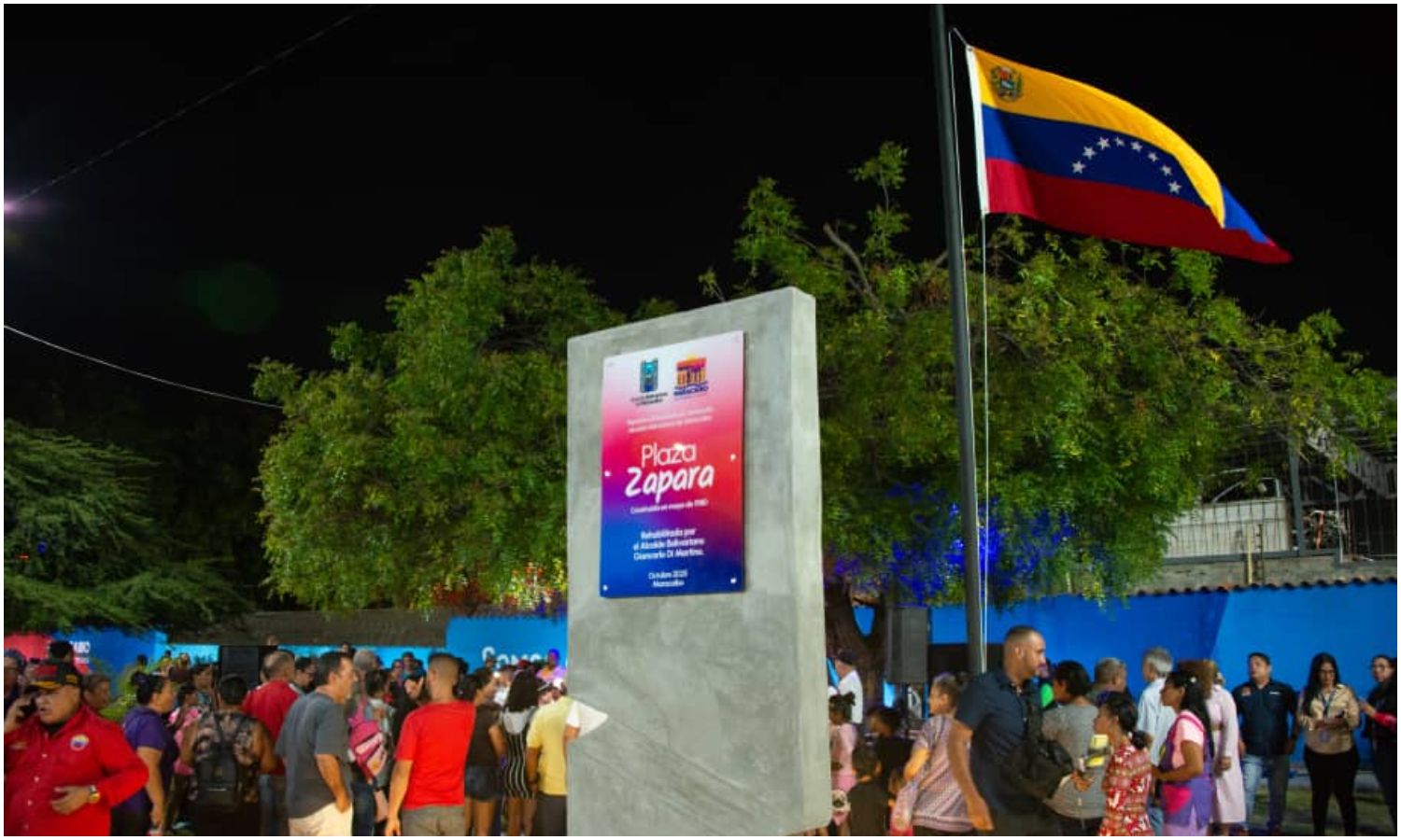 Alcaldía de Maracaibo rehabilita la Plaza Zapara para el disfrute de más de 3.800 vecinos