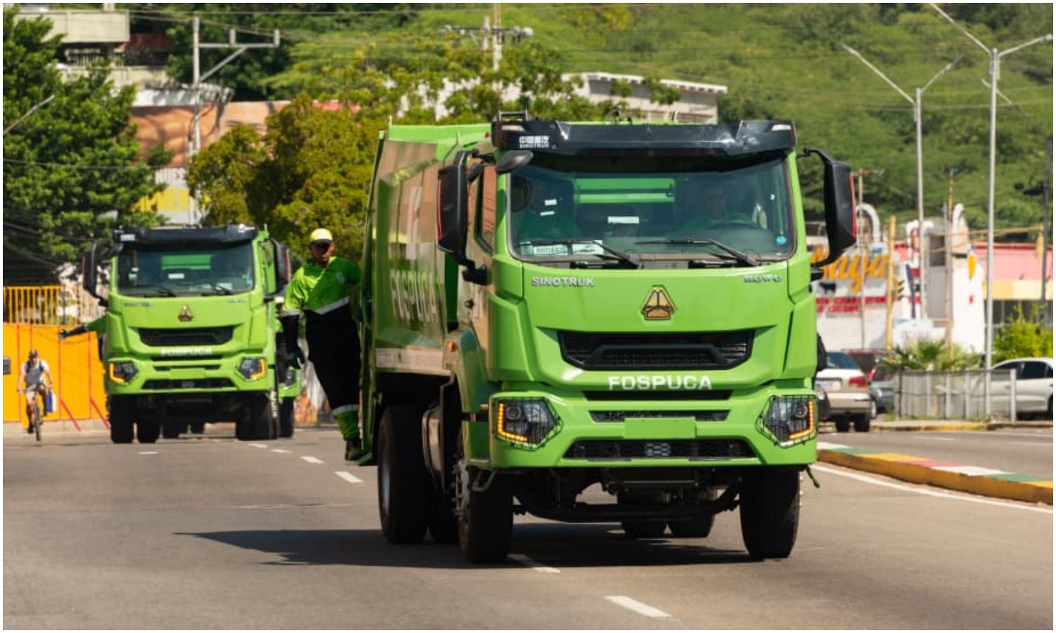 Alcaldía de Maracaibo refuerza el servicio de aseo con la incorporación de nuevos compactadores