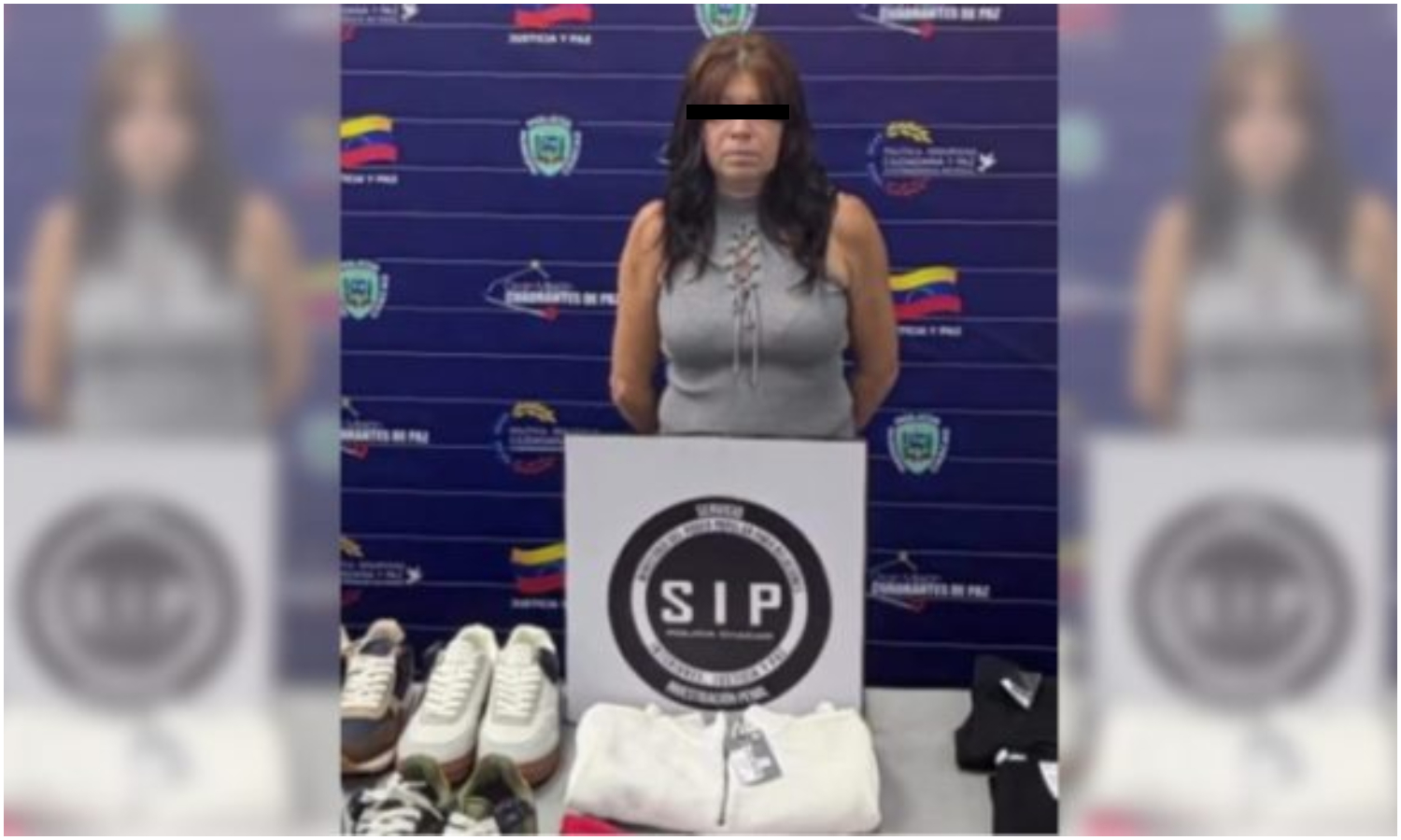 Capturan una mujer por robar más de 20 prendas de vestir y zapatos en un centro comercial de Chacao
