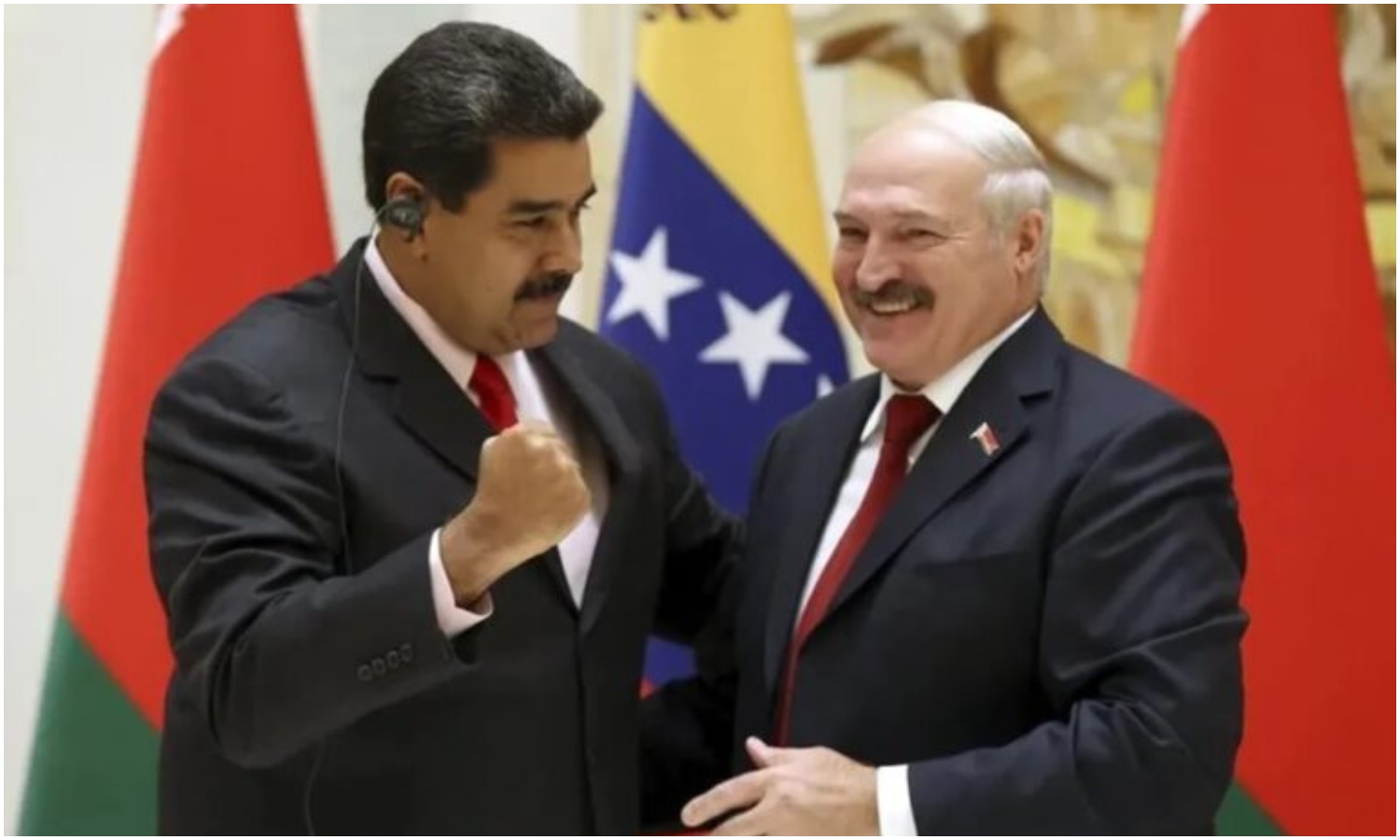 Lukashenko ofrece a Maduro refugio en Bielorrusia en medio de tensiones con Estados Unidos