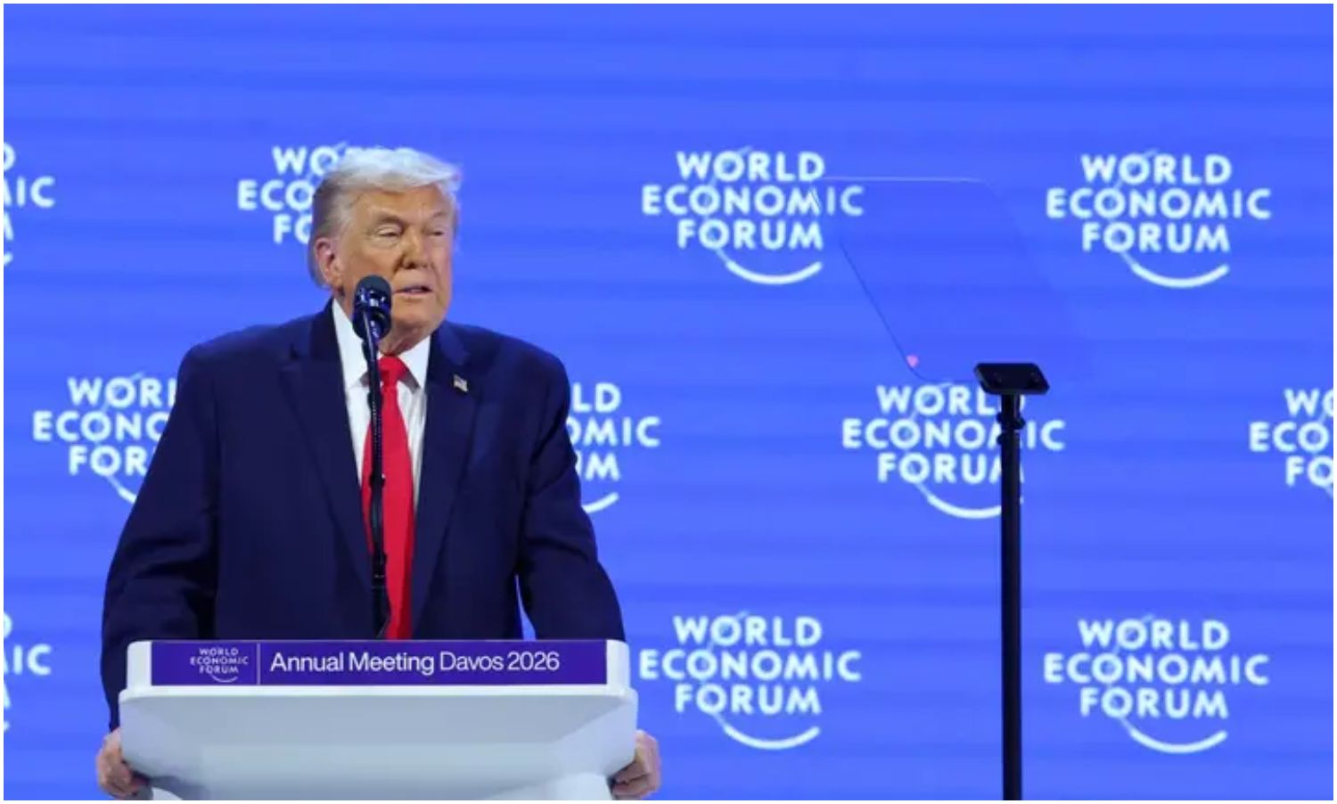 Donald Trump en Davos: “Venezuela hará más dinero en seis meses con el petróleo que el que hizo en 20 años”