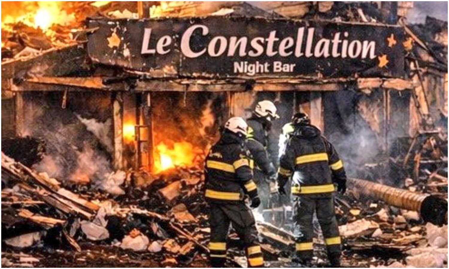 Incendio durante celebración de Año Nuevo en Suiza deja al menos 40 muertos y 115 heridos
