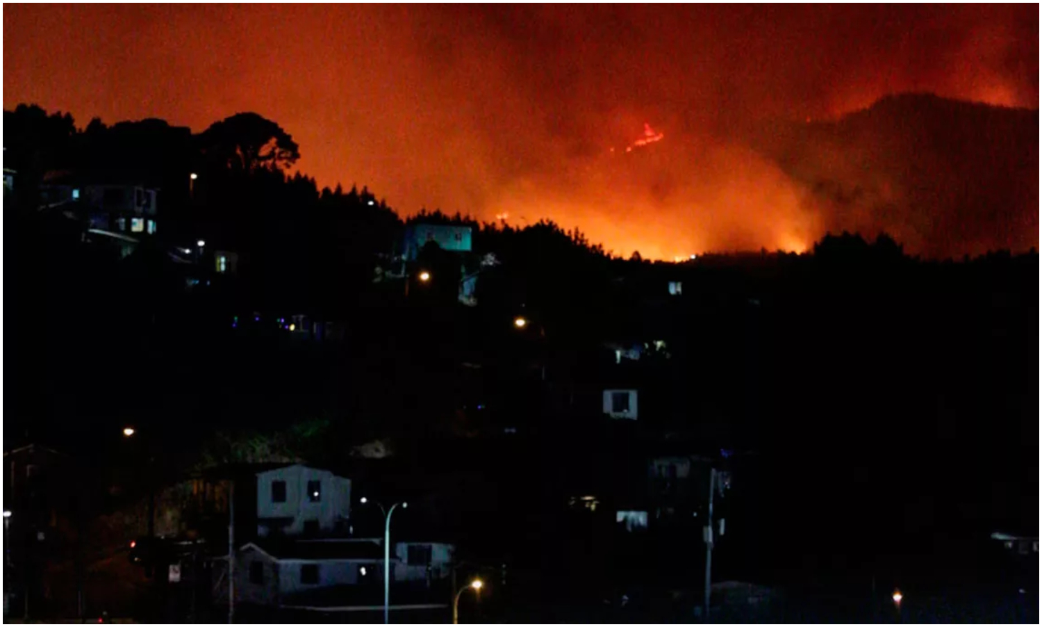 Incendios forestales en Chile dejan al menos 19 fallecidos