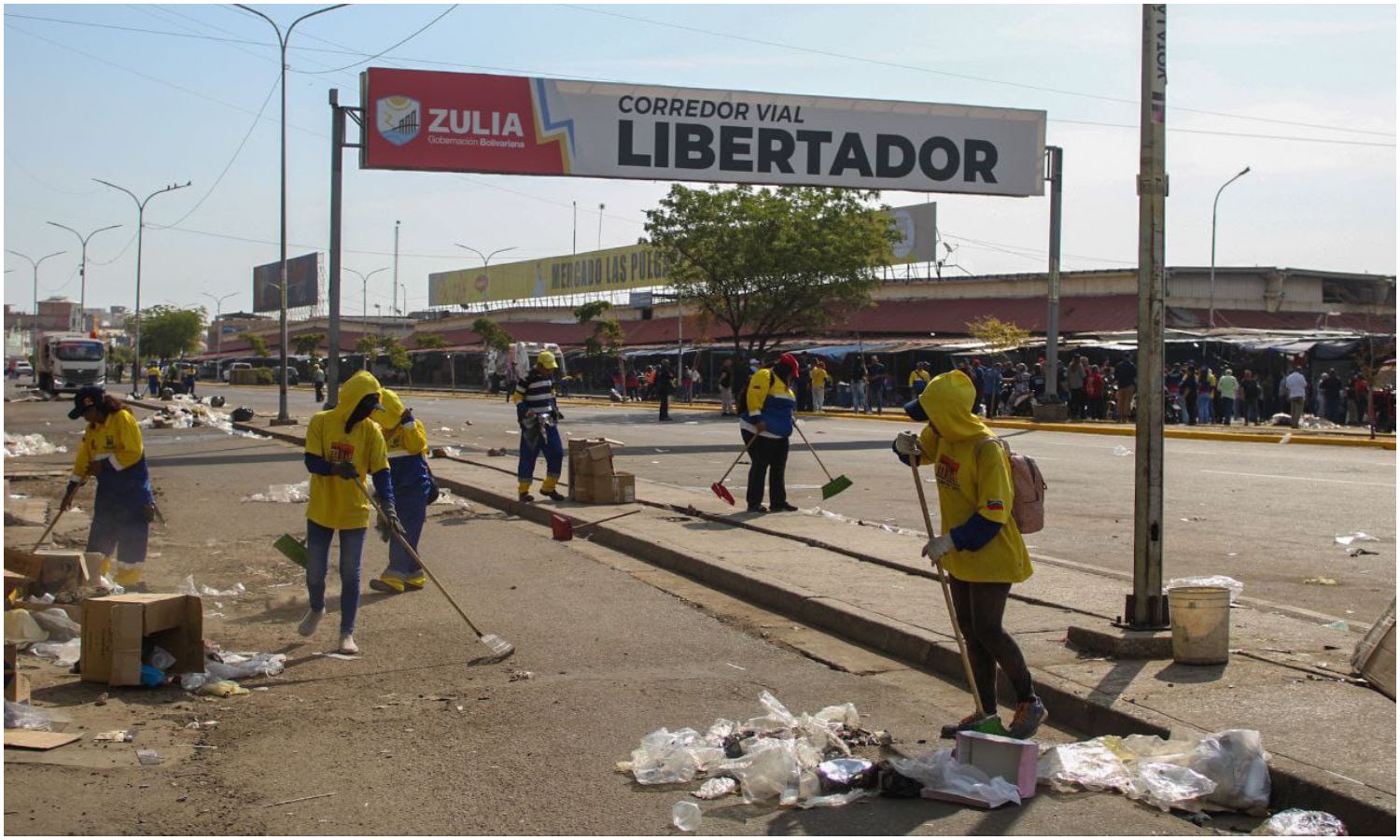 Alcaldía de Maracaibo retiró más de 3 mil toneladas de desechos del casco central en jornada de saneamiento